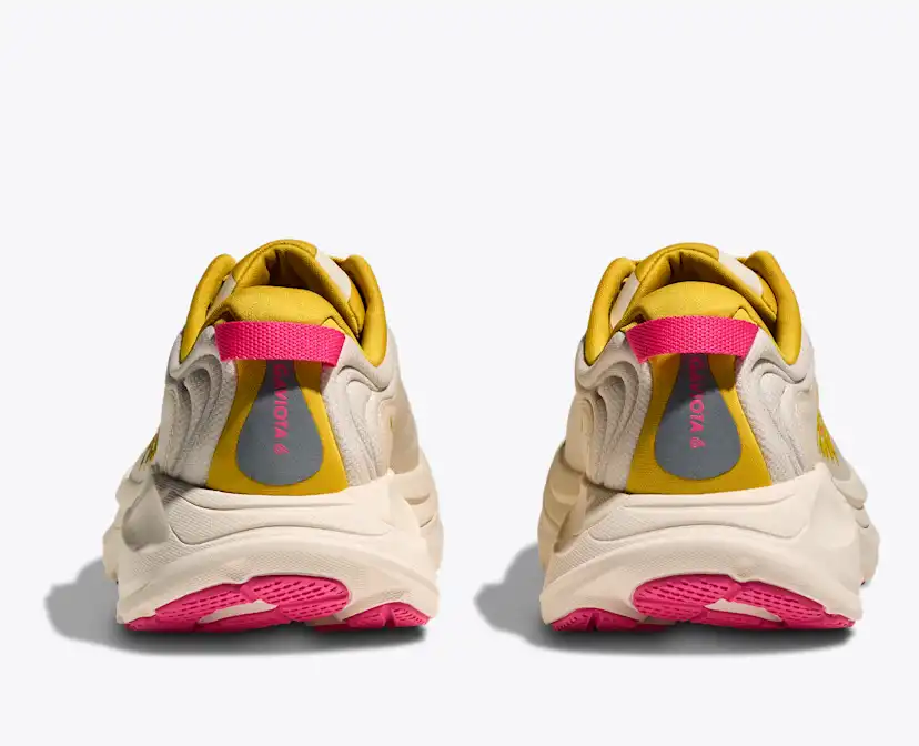 Женские кроссовки Hoka Gaviota 6, цвет: Берёзовый / Жёлтое золото — фото 5