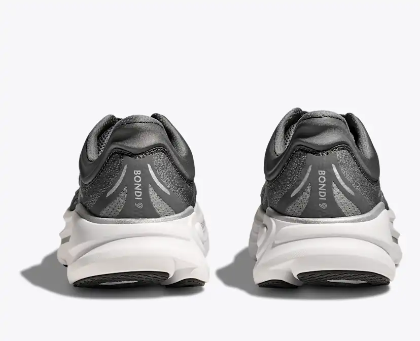 Мужские кроссовки Hoka Bondi 9, цвет: Серебряный — фото 5