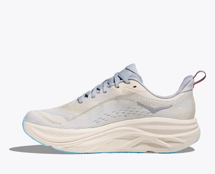 Женские кроссовки HOKA Skyflow, цвет: Алебастровый / Минеральный синий — фото 8