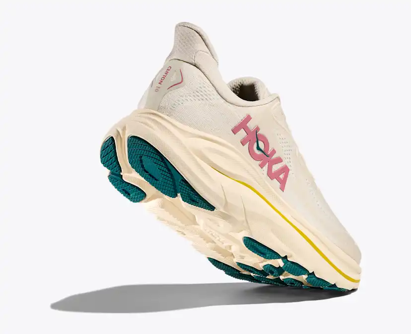 Женские кроссовки Hoka Clifton 10, цвет: Берёзовый / Алебастровый — фото 4