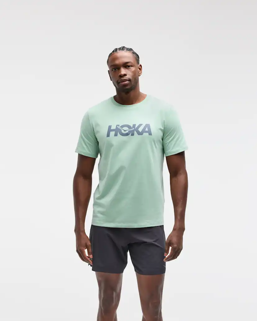 Мужские футболки Hoka Core Logo CTN SS Tee