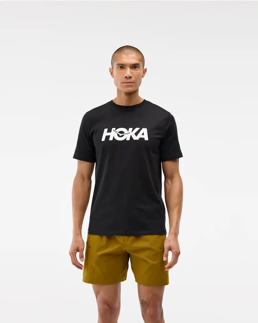 Мужские футболки Hoka Core Logo CTN SS Tee