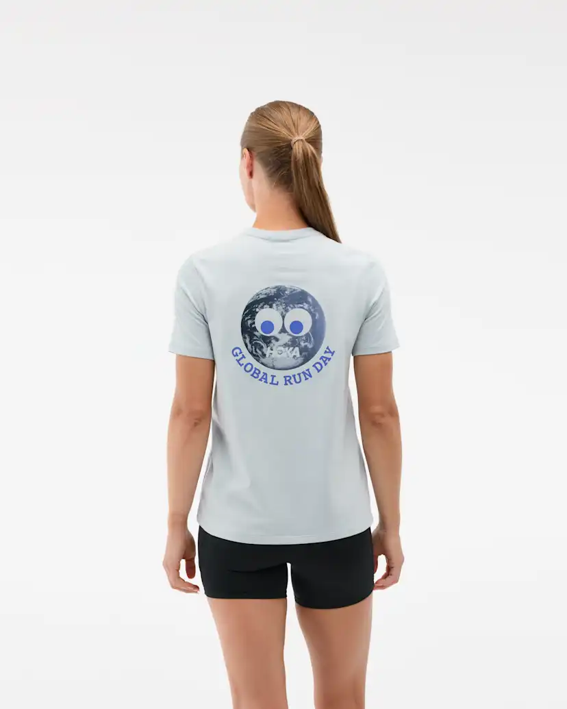 Женские футболки Hoka Motion Party CTN SS Tee — фото 2