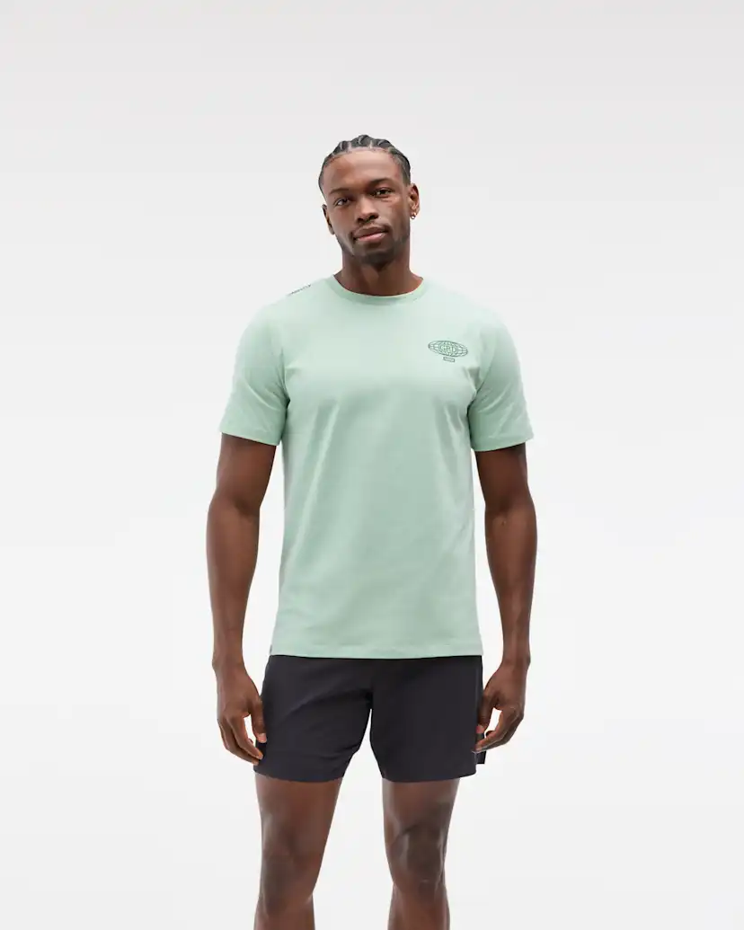 Мужские футболки Hoka Motion Party CTN SS Tee