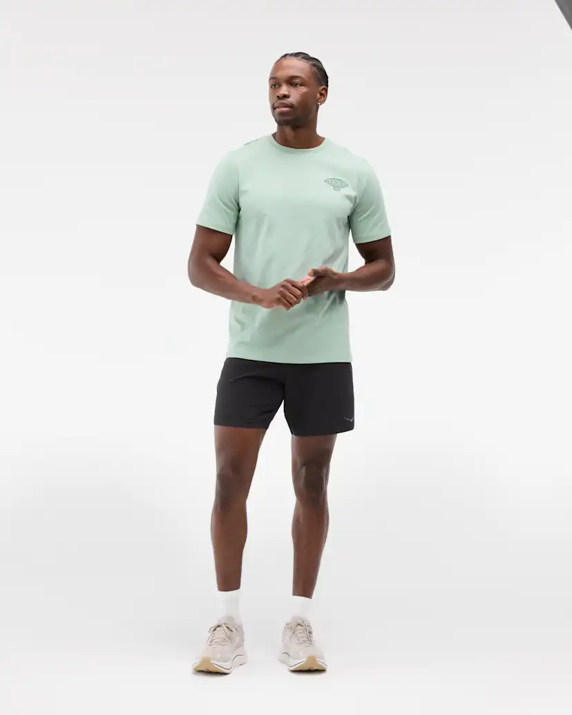 Мужские футболки Hoka Motion Party CTN SS Tee — фото 3
