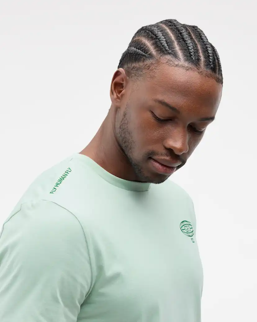 Мужские футболки Hoka Motion Party CTN SS Tee — фото 5