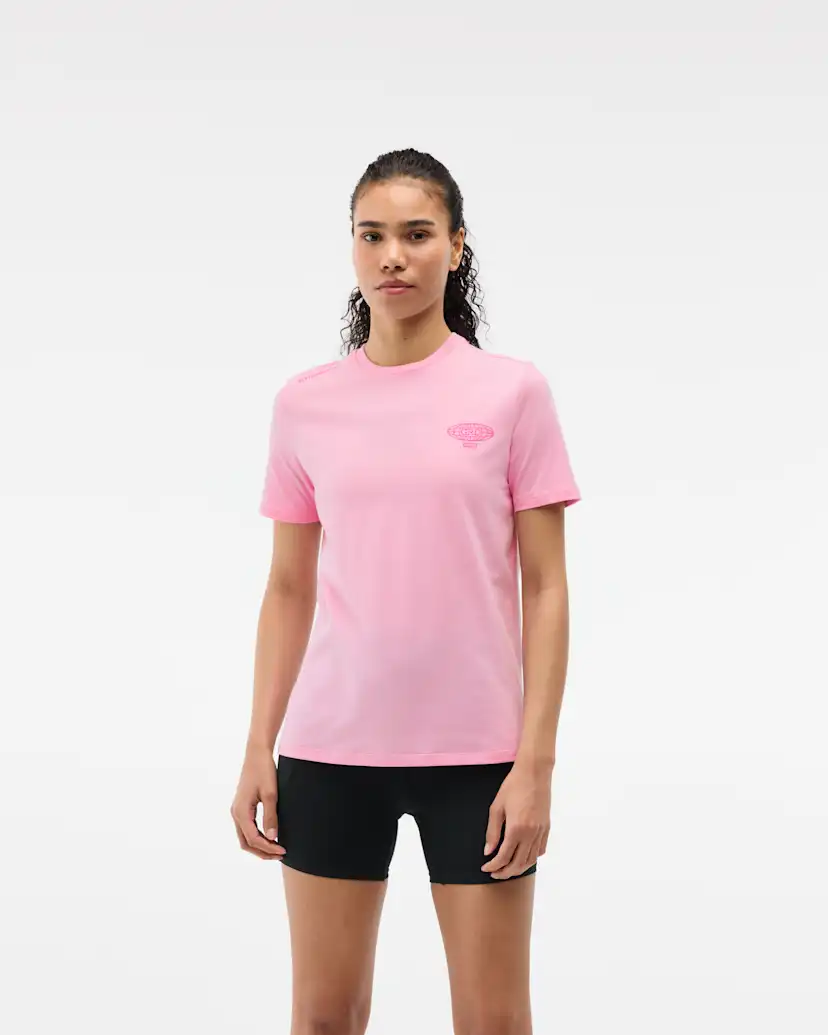 Женские футболки Hoka Motion Party CTN SS Tee