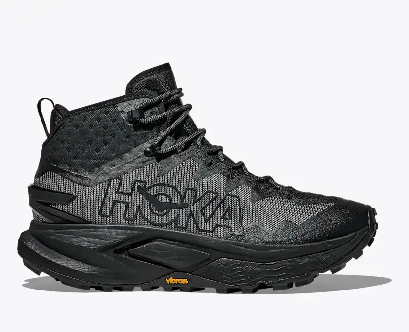 Hoka One One Black and Gray Rain & Snow Boots HOKA ONE ONE® Elite Terrain System Kaha 3 GTX for | HOKA ONE  main image 4