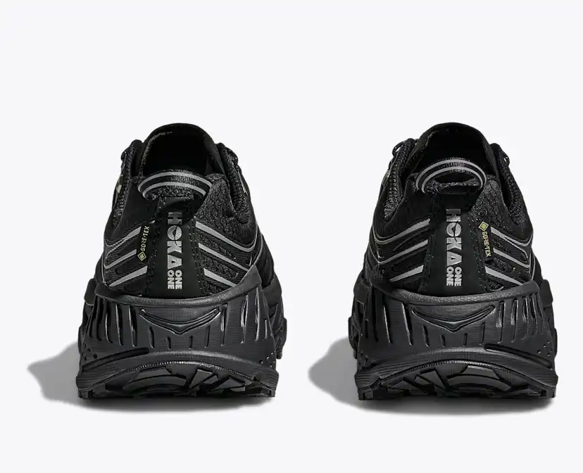Кроссовки HOKA Stinson Evo GTX, цвет: Чёрный / Серебряный — фото 5