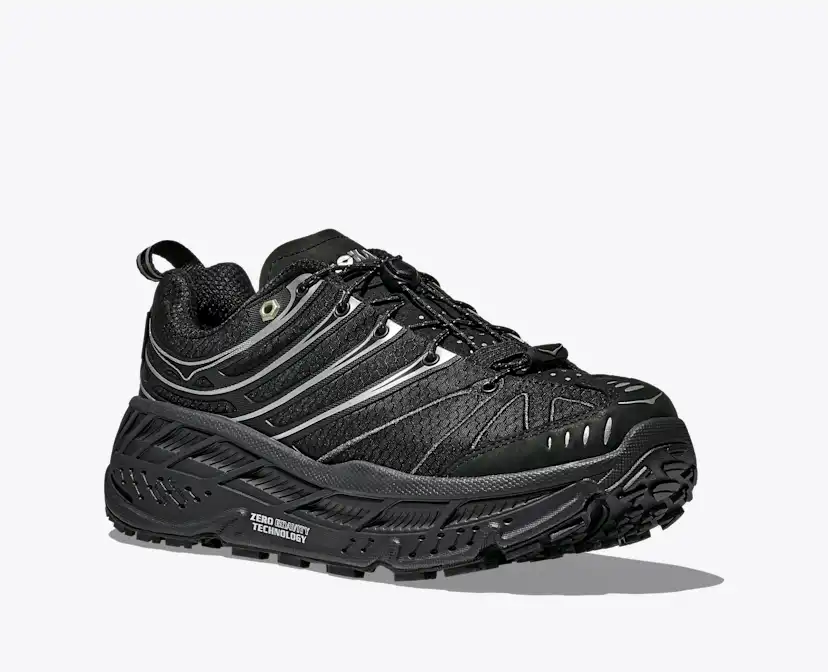 Кроссовки HOKA Stinson Evo GTX, цвет: Чёрный / Серебряный — фото 6