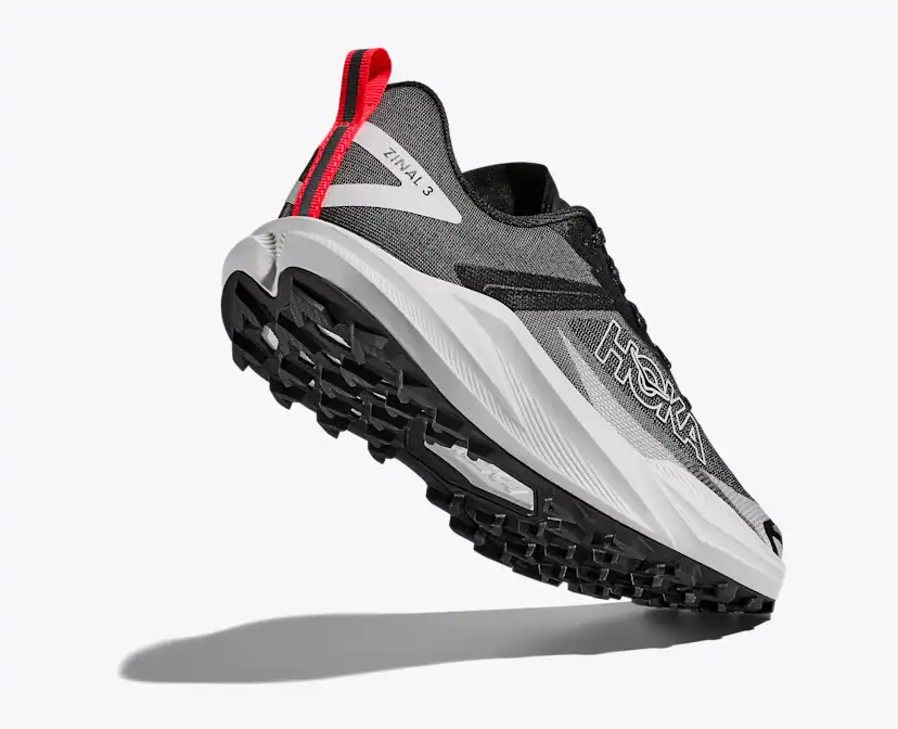 Женские кроссовки HOKA Zinal 3, цвет: Чёрный / Белый — фото 4