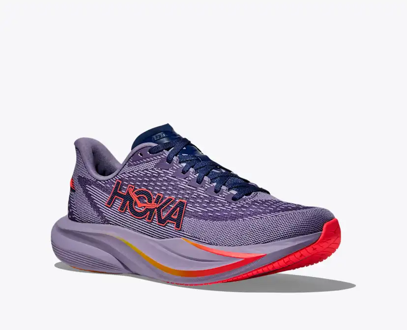 Женские кроссовки Hoka Mach 7, цвет: Ягодный — фото 6