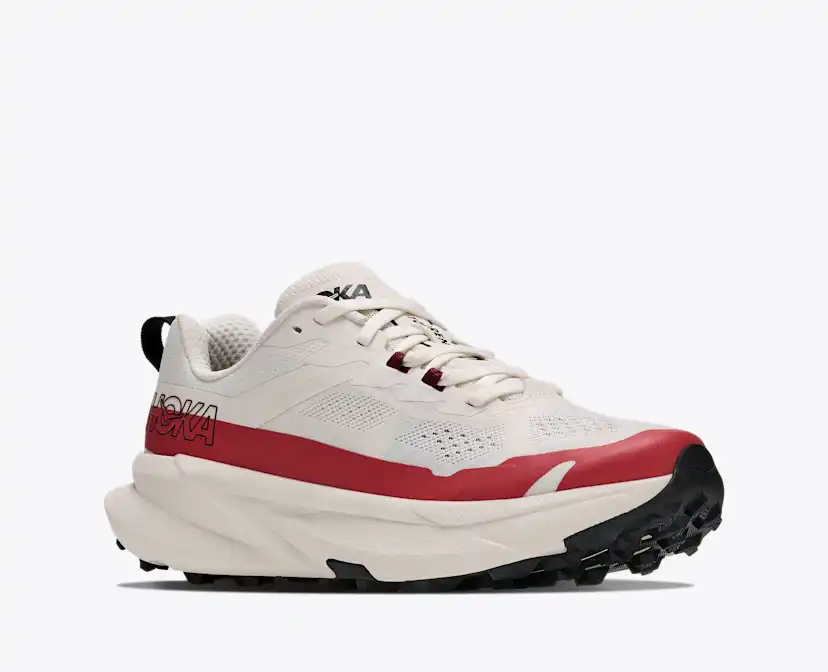 Женские кроссовки Hoka Torrent 5, цвет: Алебастровый / Красный — фото 6