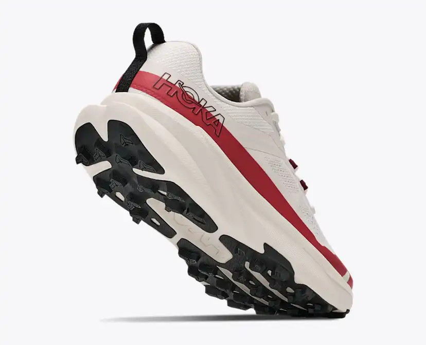 Женские кроссовки Hoka Torrent 5, цвет: Алебастровый / Красный — фото 4