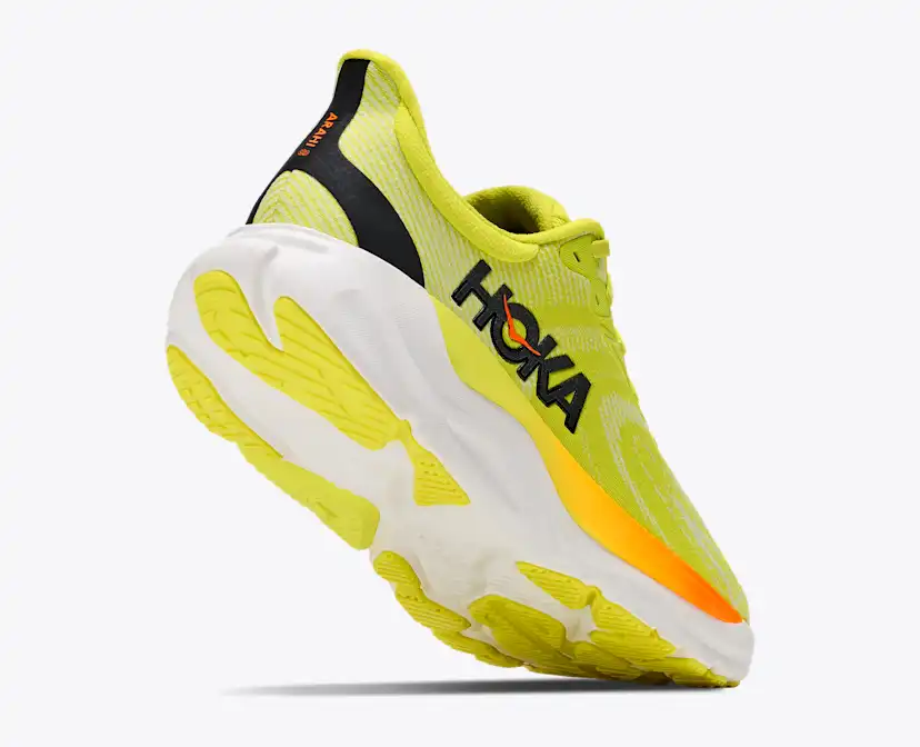 Мужские кроссовки Hoka Arahi 8, цвет: Hoka Citrus / Frost — фото 4