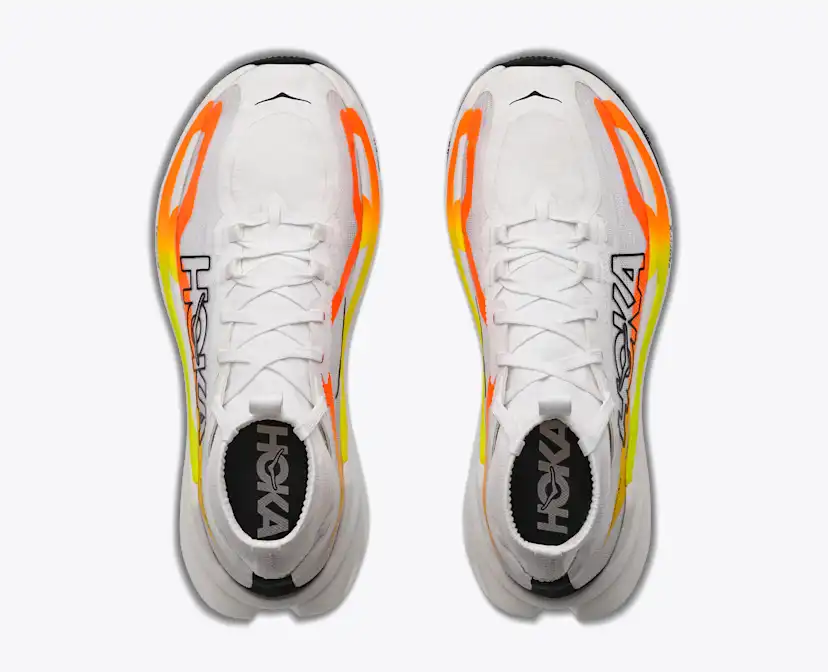 Женские кроссовки Hoka Tecton X 4, цвет: Неоновый — фото 2