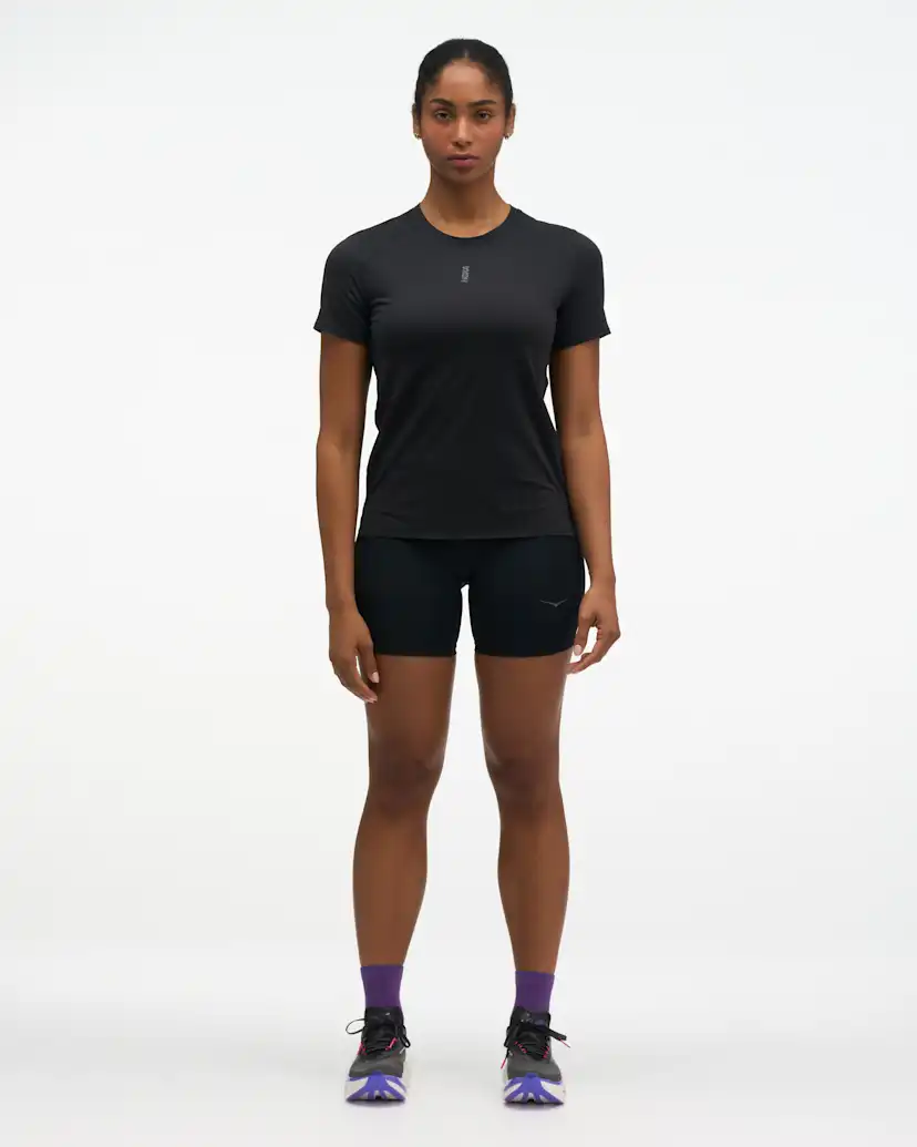 Женские топы Hoka EveryRun Short Sleeve — фото 3