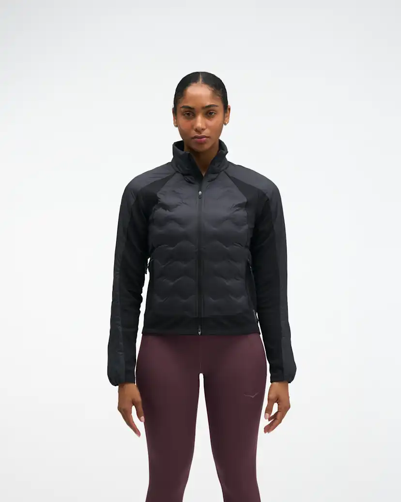 Женская куртка Hoka SkyFill Insulated, цвет: Чёрный