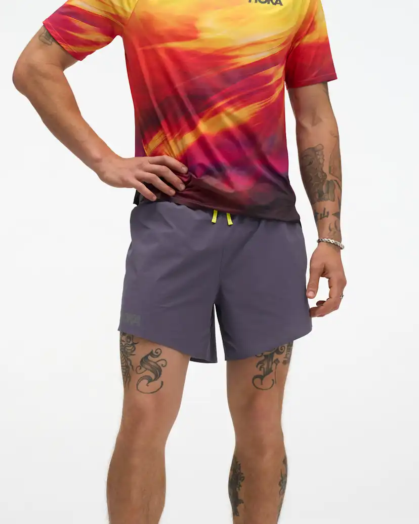 Мужские брюки Hoka Trail Race Short