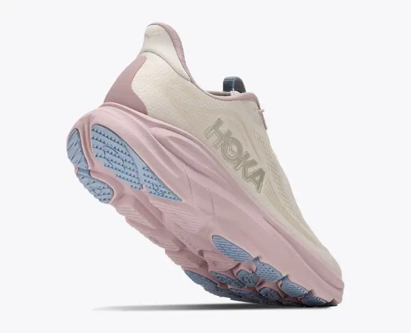 Женские кроссовки Hoka Clifton 11 GTX, цвет: Алебастровый / Розовый — фото 4