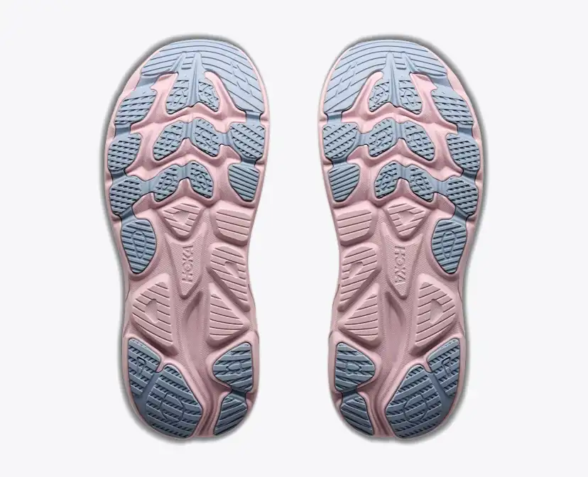 Женские кроссовки Hoka Clifton 11 GTX, цвет: Алебастровый / Розовый — фото 7