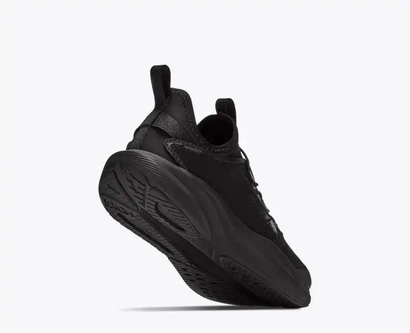Детские кроссовки Hoka Mach 7, цвет: Чёрный — фото 4
