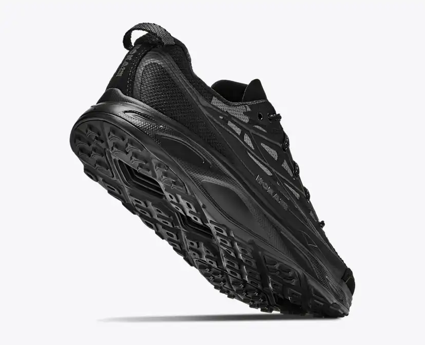 Мужские кроссовки HOKA Huaka Pro, цвет: Чёрный — фото 4