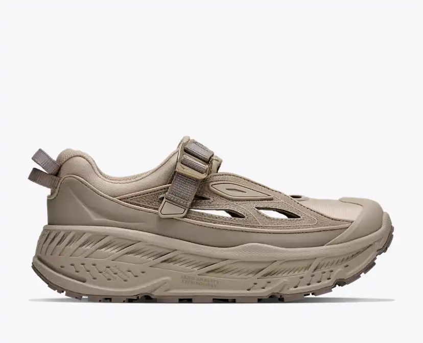 Женские кроссовки Hoka Stinson Breeze, цвет: Серо-коричневый