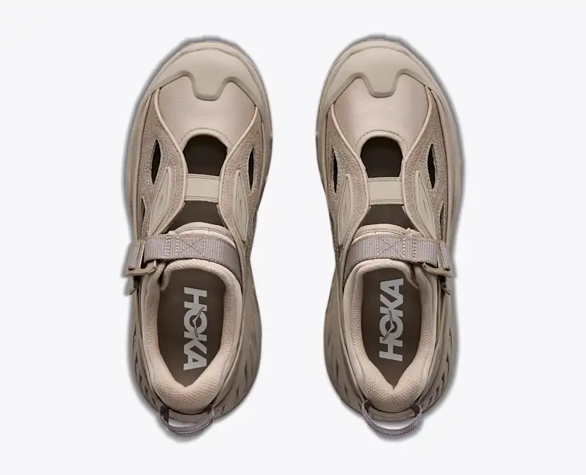Женские кроссовки Hoka Stinson Breeze, цвет: Серо-коричневый — фото 2