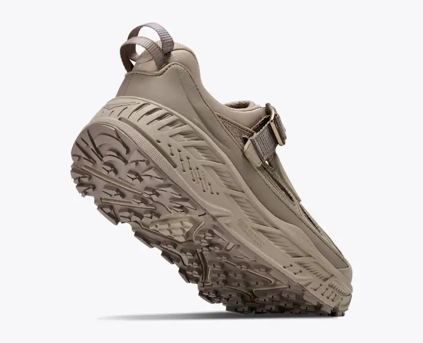 Женские кроссовки Hoka Stinson Breeze, цвет: Серо-коричневый — фото 4