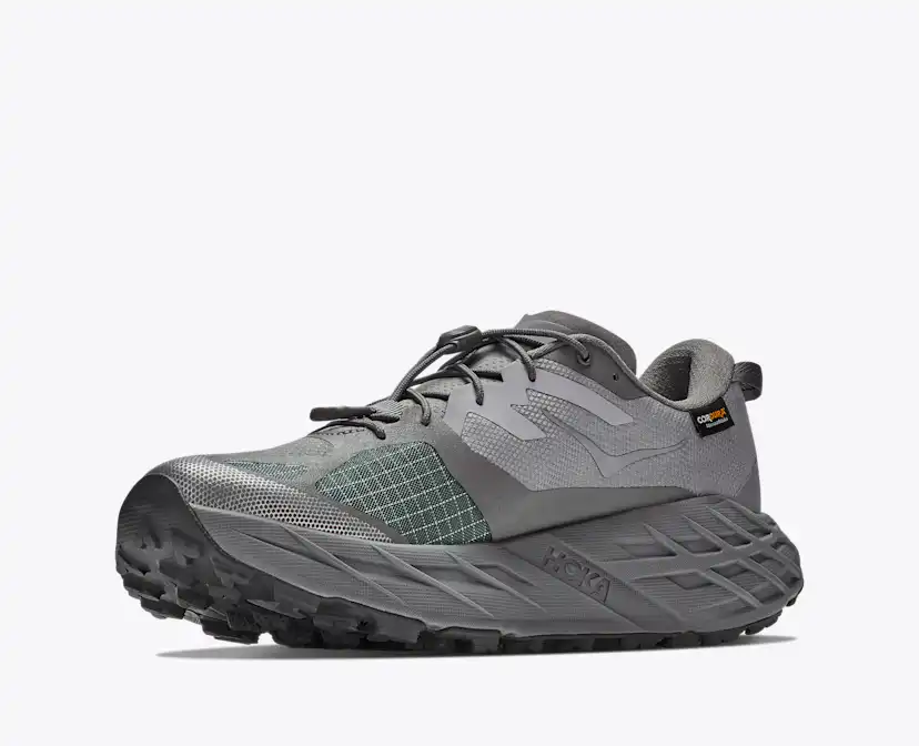 Мужские кроссовки Hoka Speedgoat 7 GTX, цвет: Asteroid / Серый — фото 3