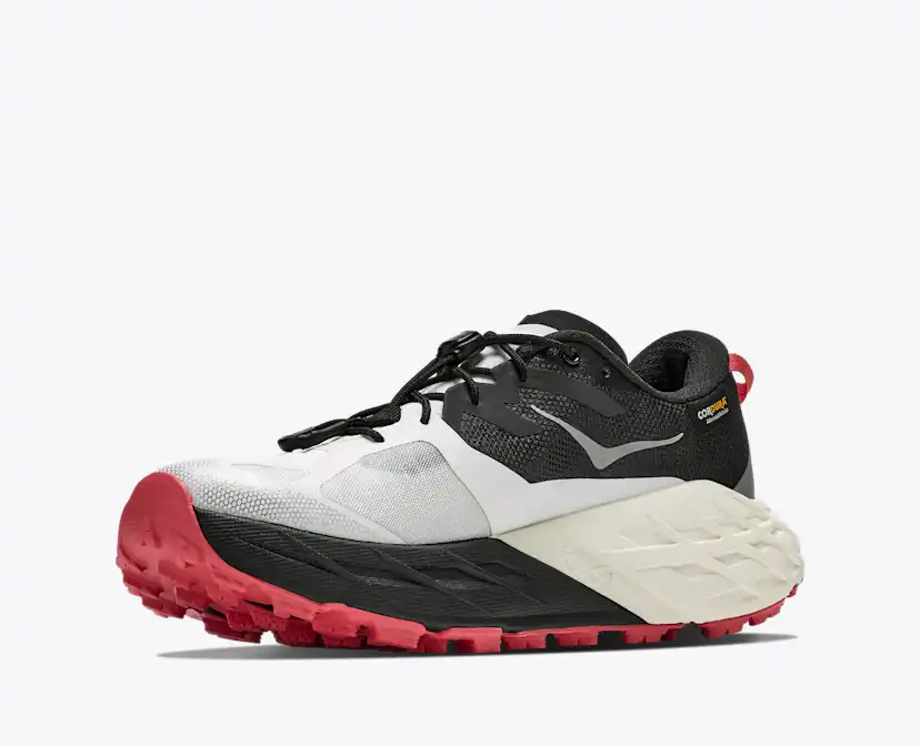 Женские кроссовки Hoka Speedgoat 7 GTX, цвет: Алебастровый / Чёрный — фото 3