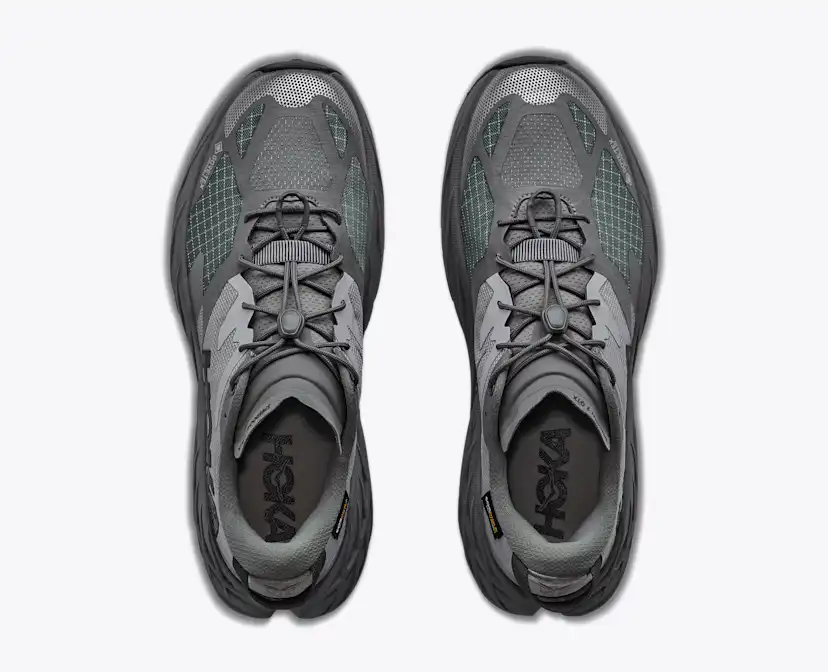 Мужские кроссовки Hoka Speedgoat 7 GTX, цвет: Asteroid / Серый — фото 2