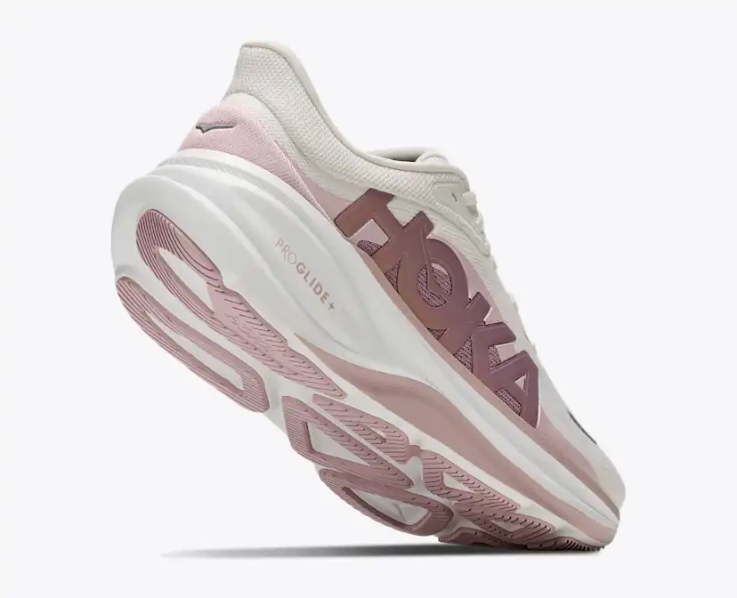 Женские кроссовки Hoka Clifton PRO, цвет: Алебастровый / Розовый — фото 5