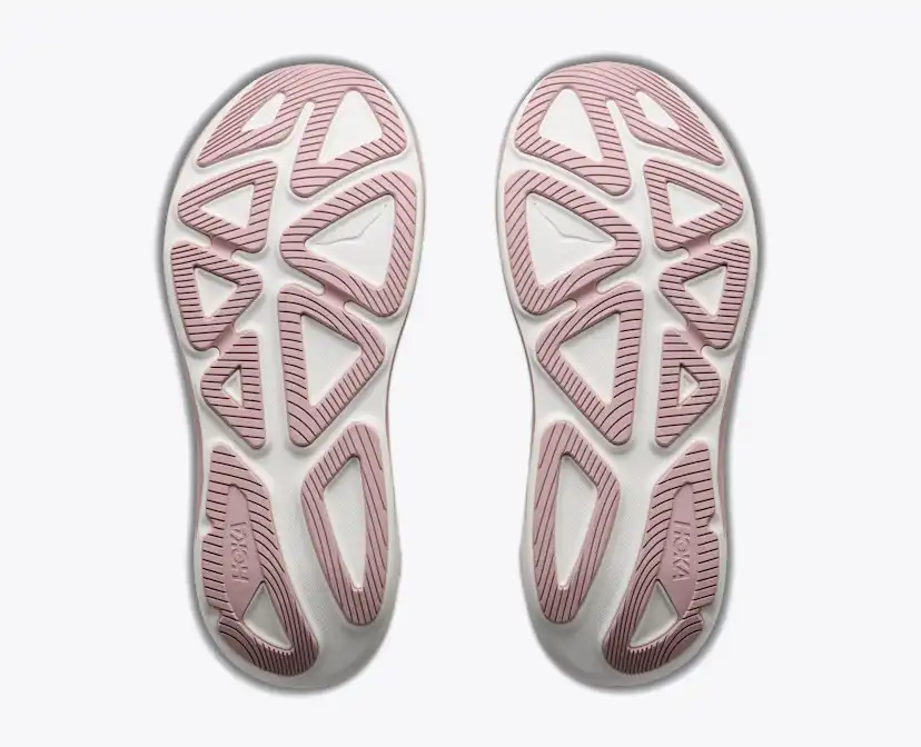 Женские кроссовки Hoka Clifton PRO, цвет: Алебастровый / Розовый — фото 8