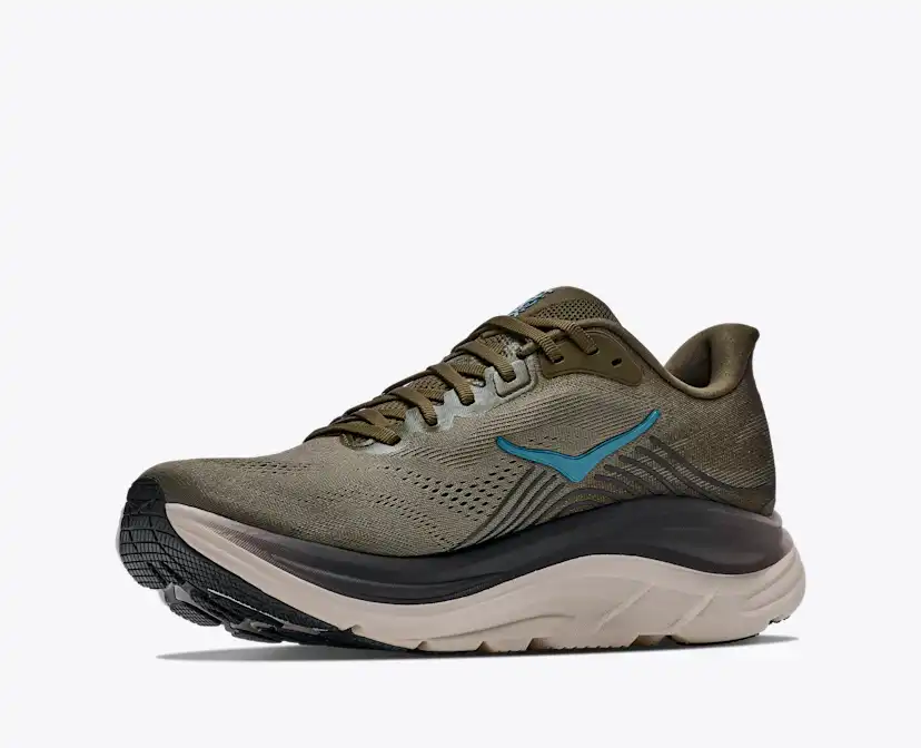 Мужские кроссовки HOKA Clifton 11, цвет: Состаренный оливковый / Серый — фото 4