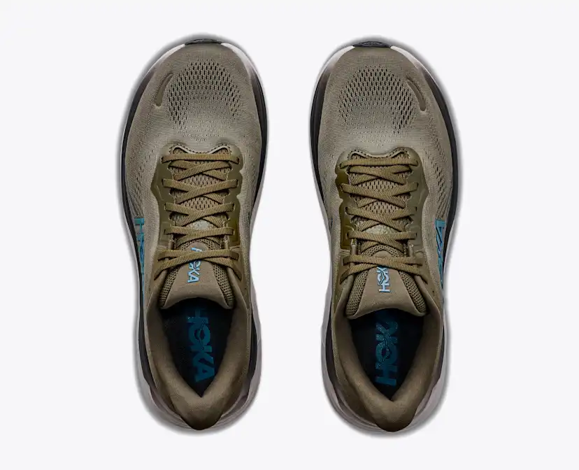 Мужские кроссовки HOKA Clifton 11, цвет: Состаренный оливковый / Серый — фото 2
