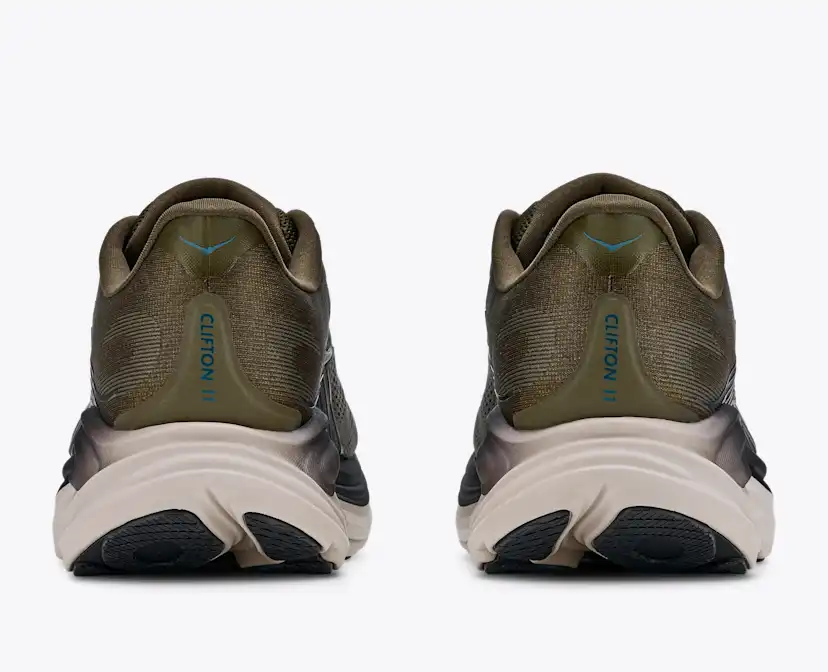 Мужские кроссовки HOKA Clifton 11, цвет: Состаренный оливковый / Серый — фото 6