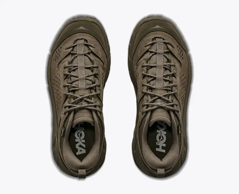 Мужские кроссовки Hoka Tor Ultra Lo, цвет: Состаренный оливковый — фото 2