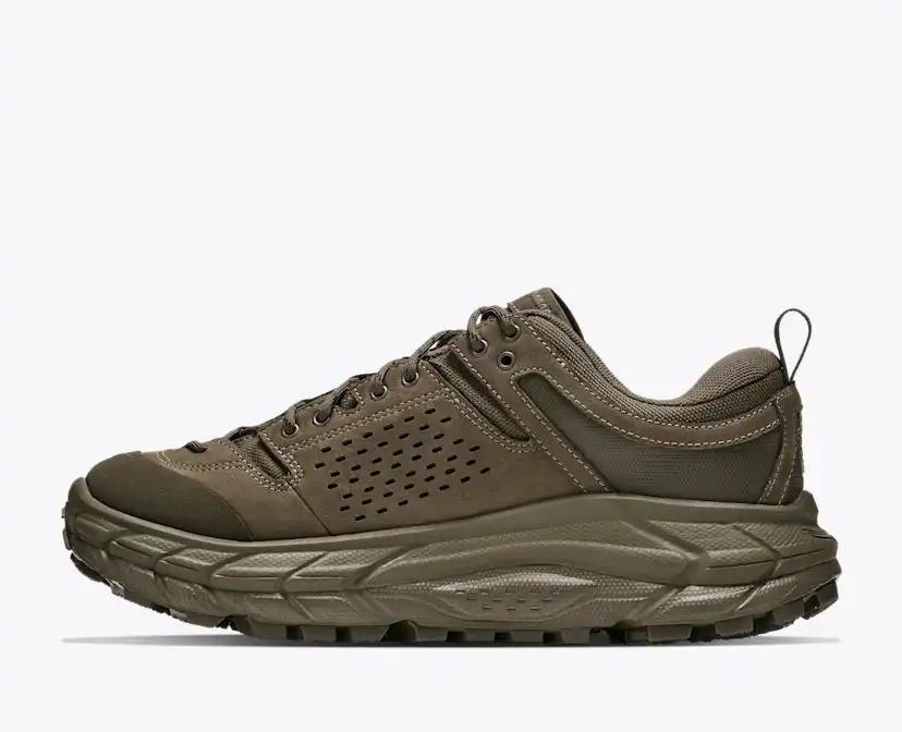 Мужские кроссовки Hoka Tor Ultra Lo, цвет: Состаренный оливковый — фото 8