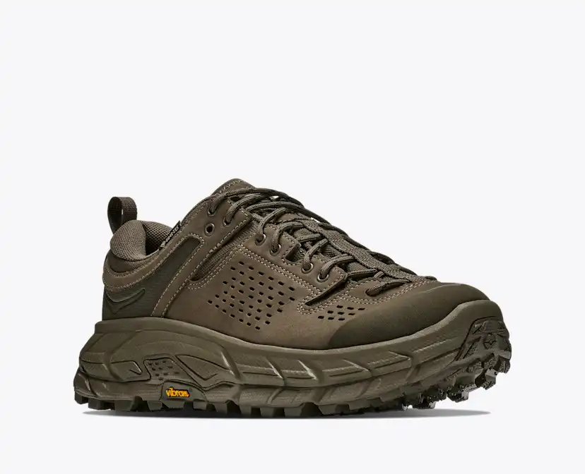 Мужские кроссовки Hoka Tor Ultra Lo, цвет: Состаренный оливковый — фото 6