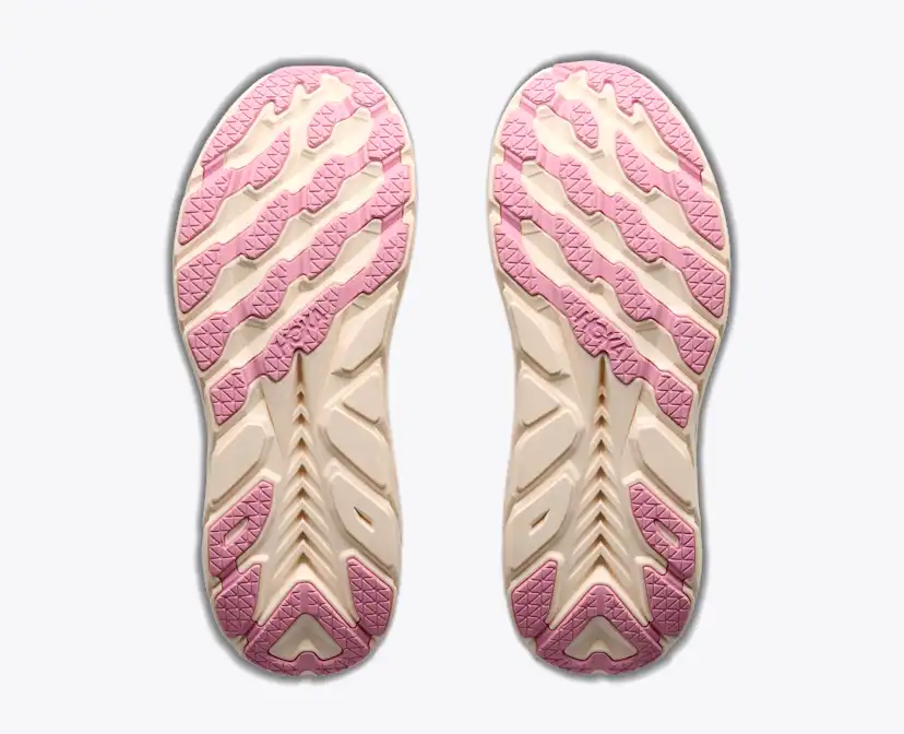 Женские кроссовки Hoka Clifton UTL, цвет: Алебастровый / Розовый — фото 7