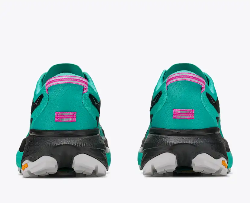 Женские кроссовки HOKA Mafate 5, цвет: Чёрный / Аквамариновый — фото 5