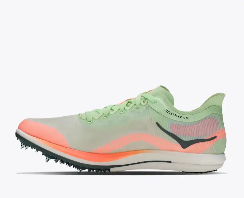 Мужские кроссовки Hoka Cielo FlyX Lite, цвет: Luna Moth / Неоновый — фото 8
