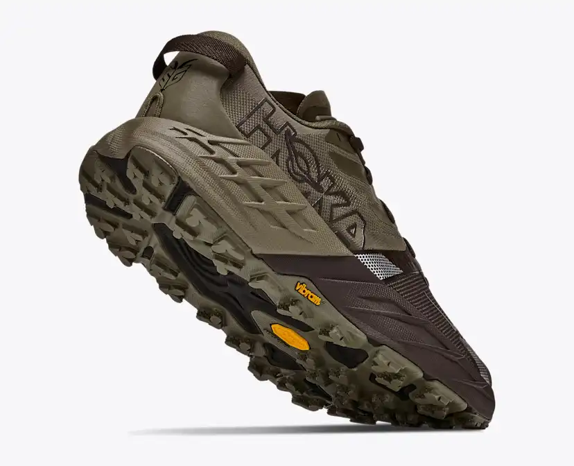 Мужские кроссовки HOKA Speedgoat 7, цвет: Состаренный оливковый / Чёрный — фото 4