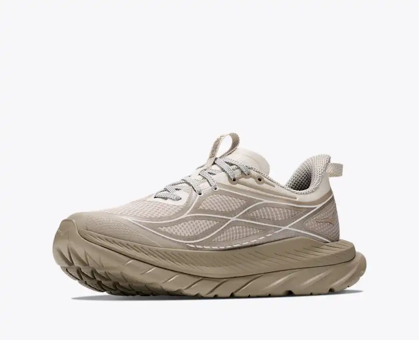 Женские кроссовки HOKA Mach Remastered Aura, цвет: Серо-коричневый / Жемчужный — фото 3