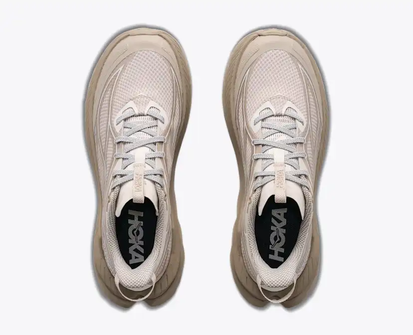 Женские кроссовки HOKA Mach Remastered Aura, цвет: Серо-коричневый / Жемчужный — фото 2