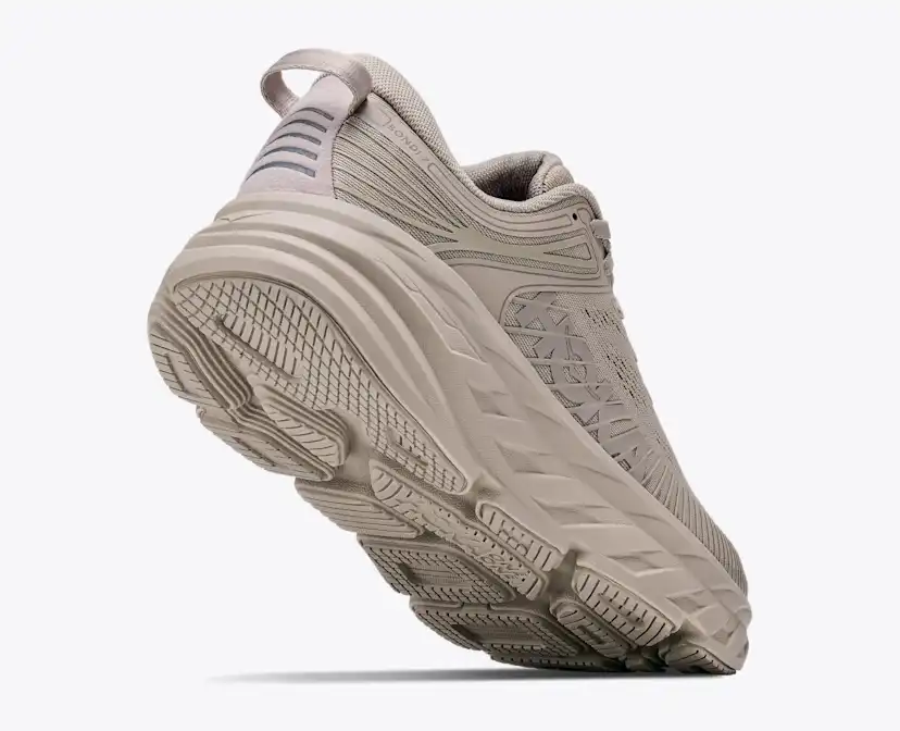 Женские кроссовки Hoka Bondi 7, цвет: Серо-коричневый — фото 4