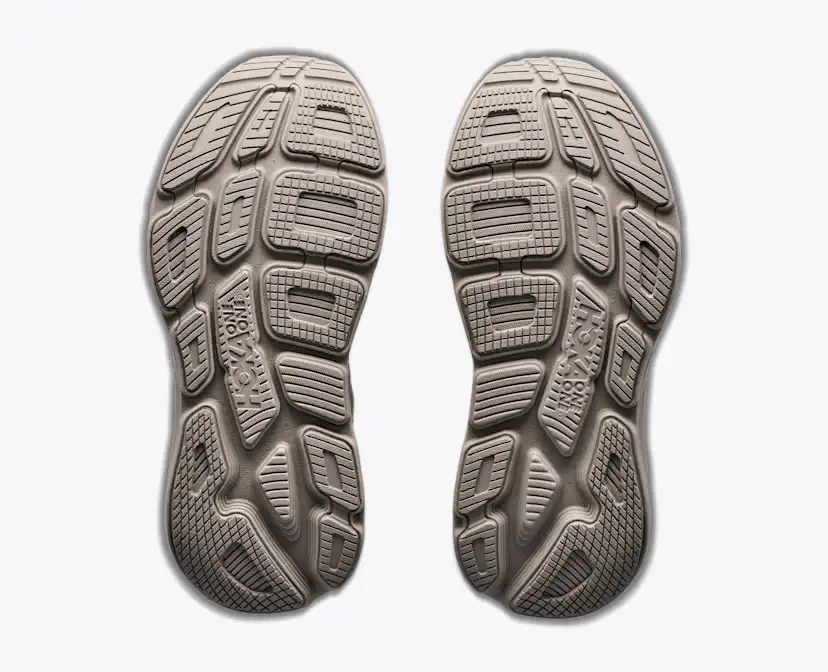 Женские кроссовки Hoka Bondi 7, цвет: Серо-коричневый — фото 7