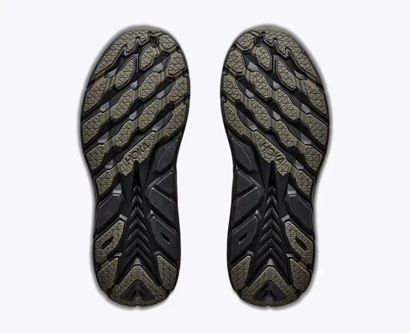 Мужские кроссовки Hoka Clifton UTL, цвет: Состаренный оливковый / Чёрный — фото 7